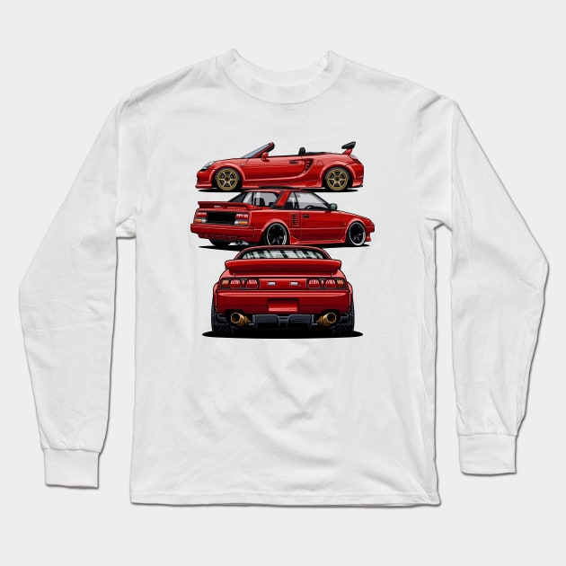 MR2 Generations Long Sleeve T-Shirt by Markaryan